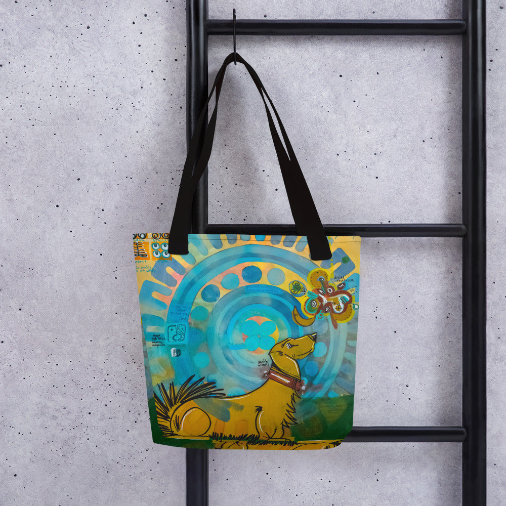 Gentle Witness – Lebo Tote bag